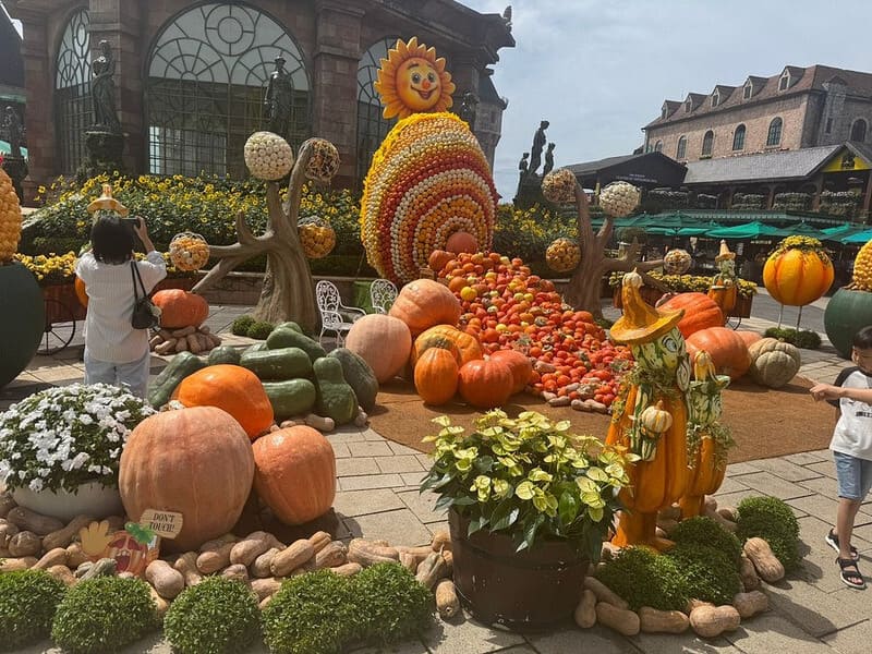 Summer carnivals at Ba Na Hills