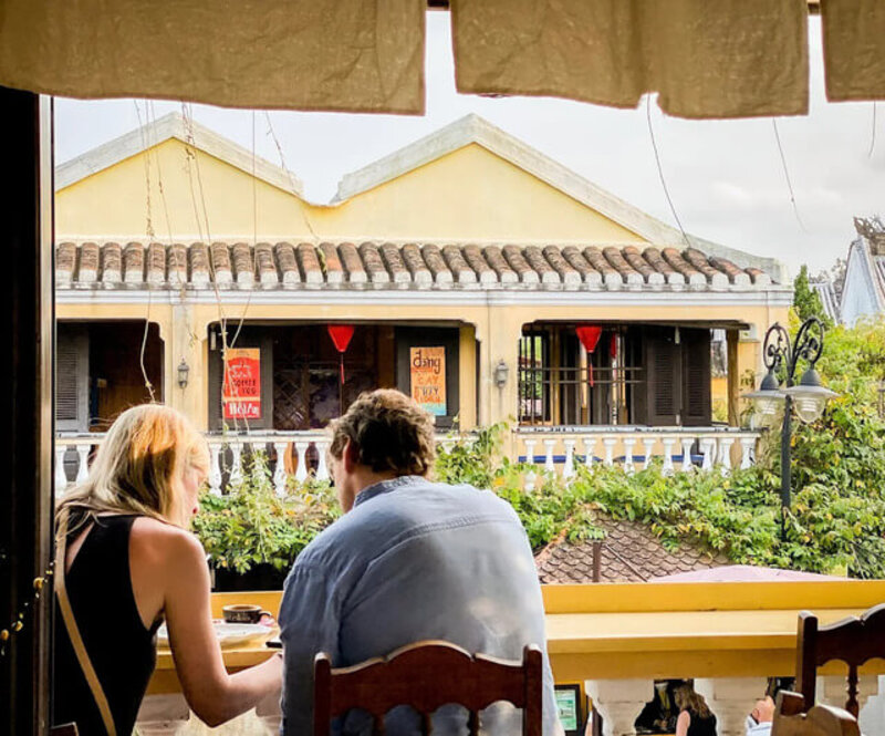 A cafe in Hoi An Old Town