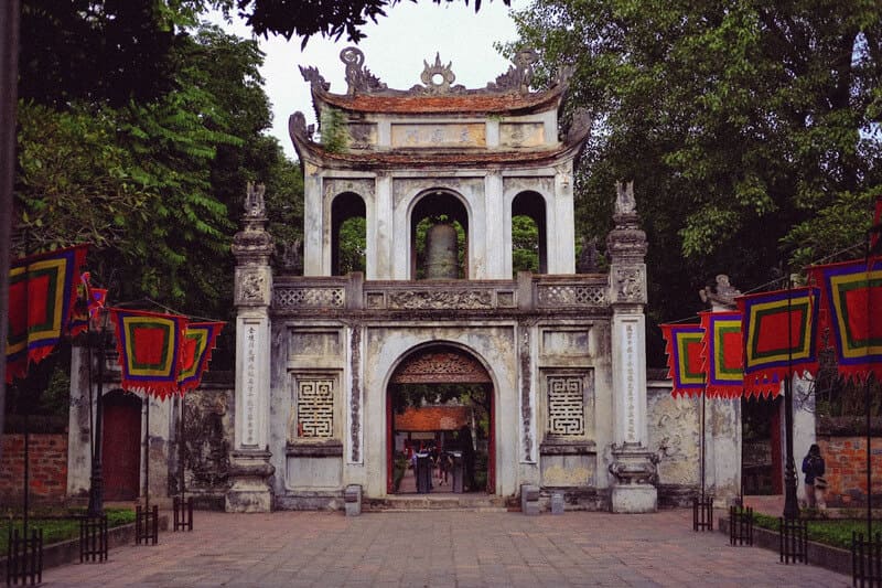 The great entrance in Van Mieu
